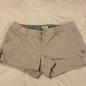 Low rise shorts